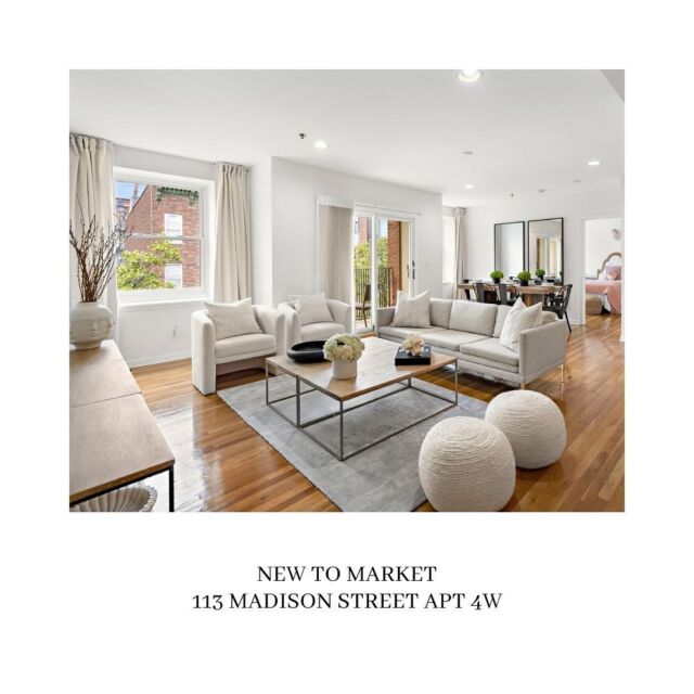 NEW TO MARKET 😍😍
.
Beautiful 2bed/2bath apartment in downtown Hoboken. Spacious layout✔️ generously sized bedrooms✔️ private outdoor space✔️ laundry in unit✔️ walk-in closet✔️ central A/C and heating✔️one car garage parking✔️ near NYC transport✔️
.
.
2Bed/2Bath | 1310sf | 829K
.
.
📸 @jonfocus 
.
.
.
.
.
.
.
.
.
.
.
.
.
.
.
.
.
#hobokenliving #hoboken #hobokennj #hobokenrealestate #hobokenrealtor #forsale #newtomarket #staging #stagingsells #homestaging #stagingworks #interiors #realestate